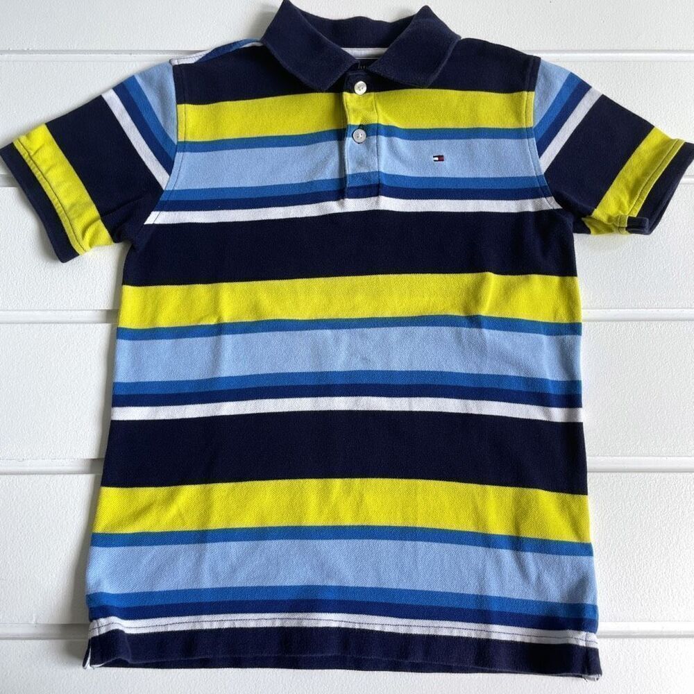 Boys Polo Lot Calvin Klein Polo Assn Abercrombie Tommy Hilfiger Gap Graphite Sma - Picture 12 of 15